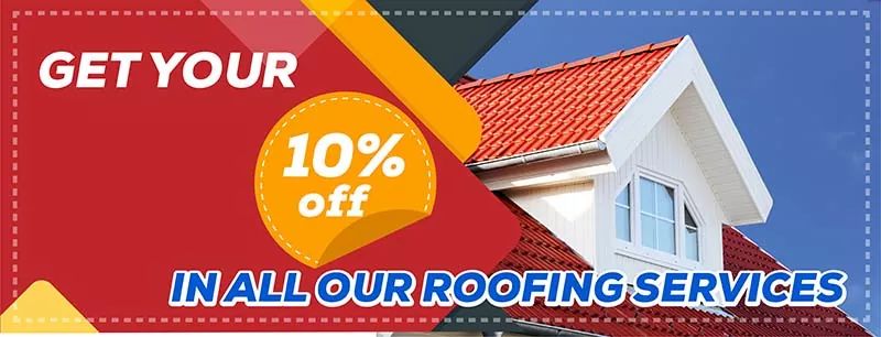 10% off in all roofing services in tyler tx