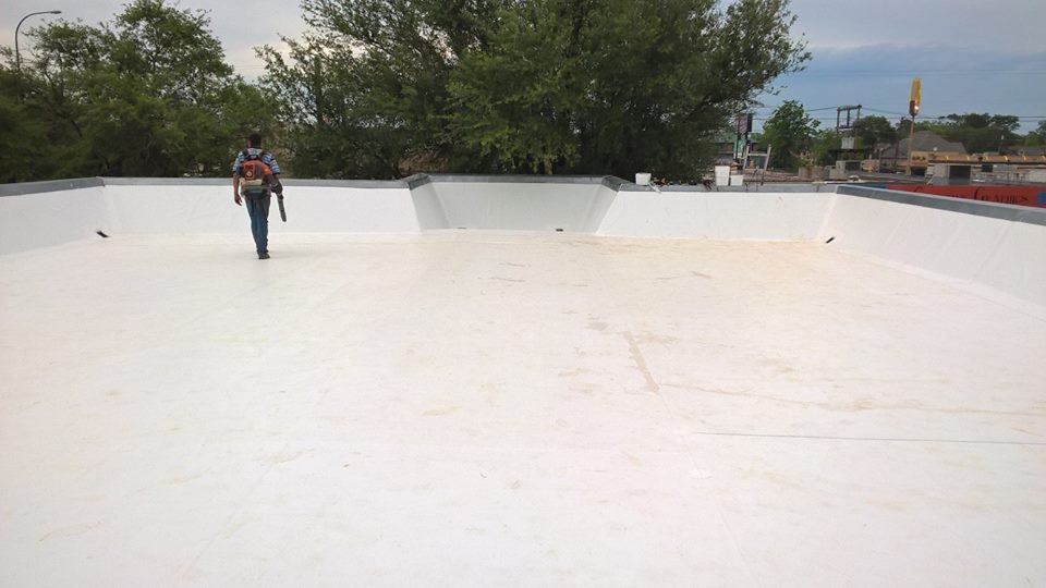 Commercial flat Roofing