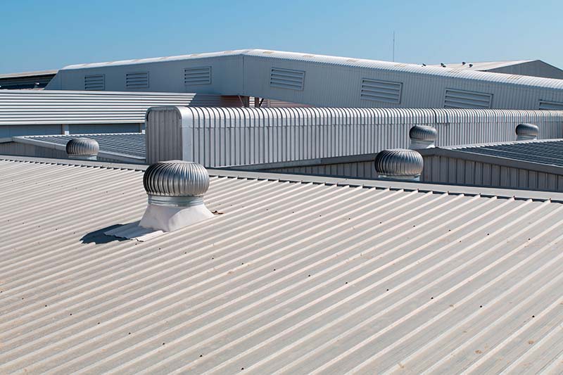 Metal Roofing on Commercial Construction